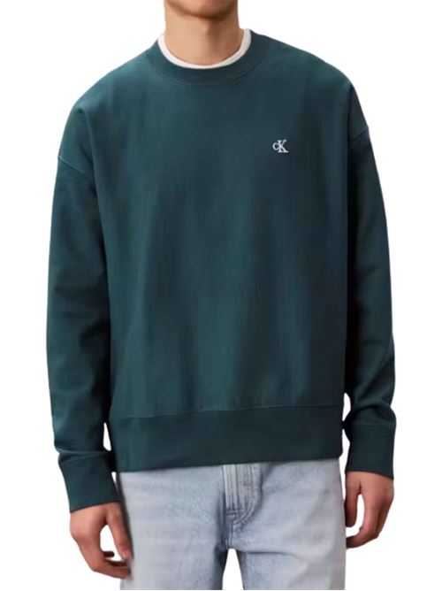 Felpa girocollo con logo Calvin Klein Jeans | LV04RG275GPP1